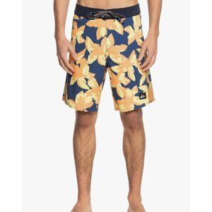 $60 Quiksilver Men’s Highlite Arch 19” Boardshort Beach Short Size 34